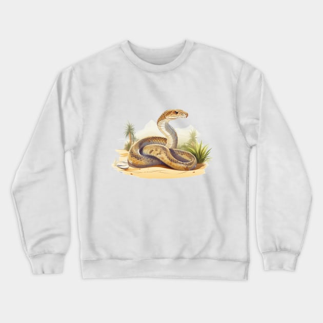 Cobra Lover Crewneck Sweatshirt by zooleisurelife